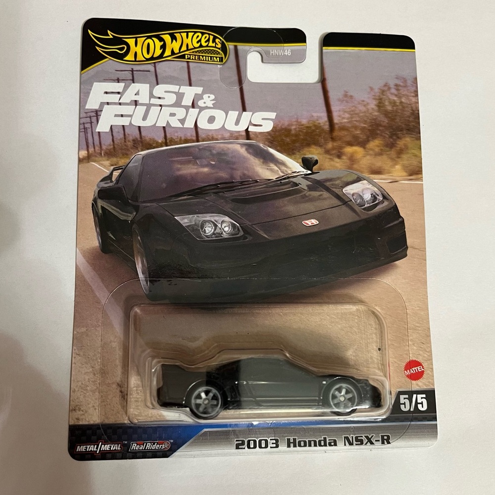2024 Hot Wheels Premium Fast & Furious 2003 Honda NSX-R 5/5 Mint